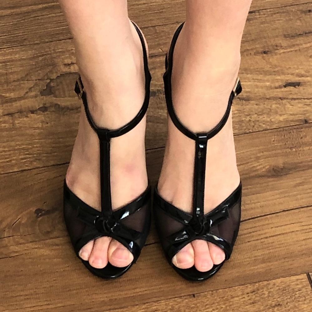 Kate Spade T-Strap Heels